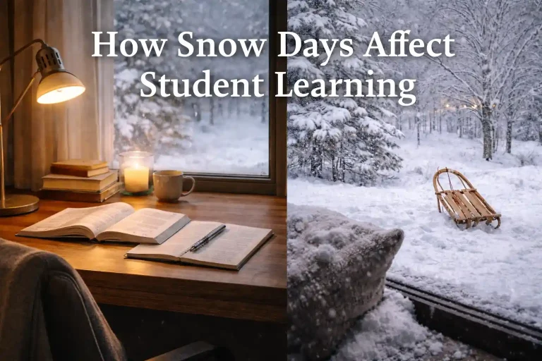 How Snow Days Affect Student Learning